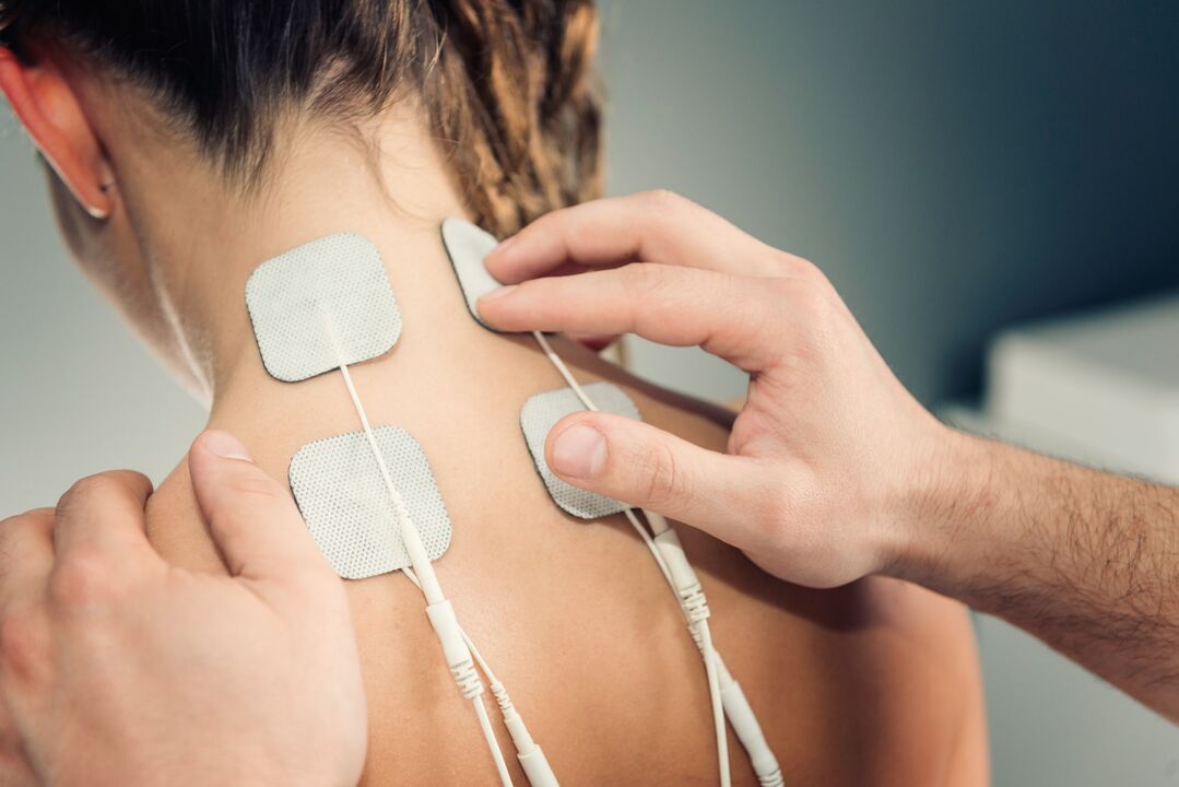 Elektroforeza za zdravljenje osteohondroze vratu